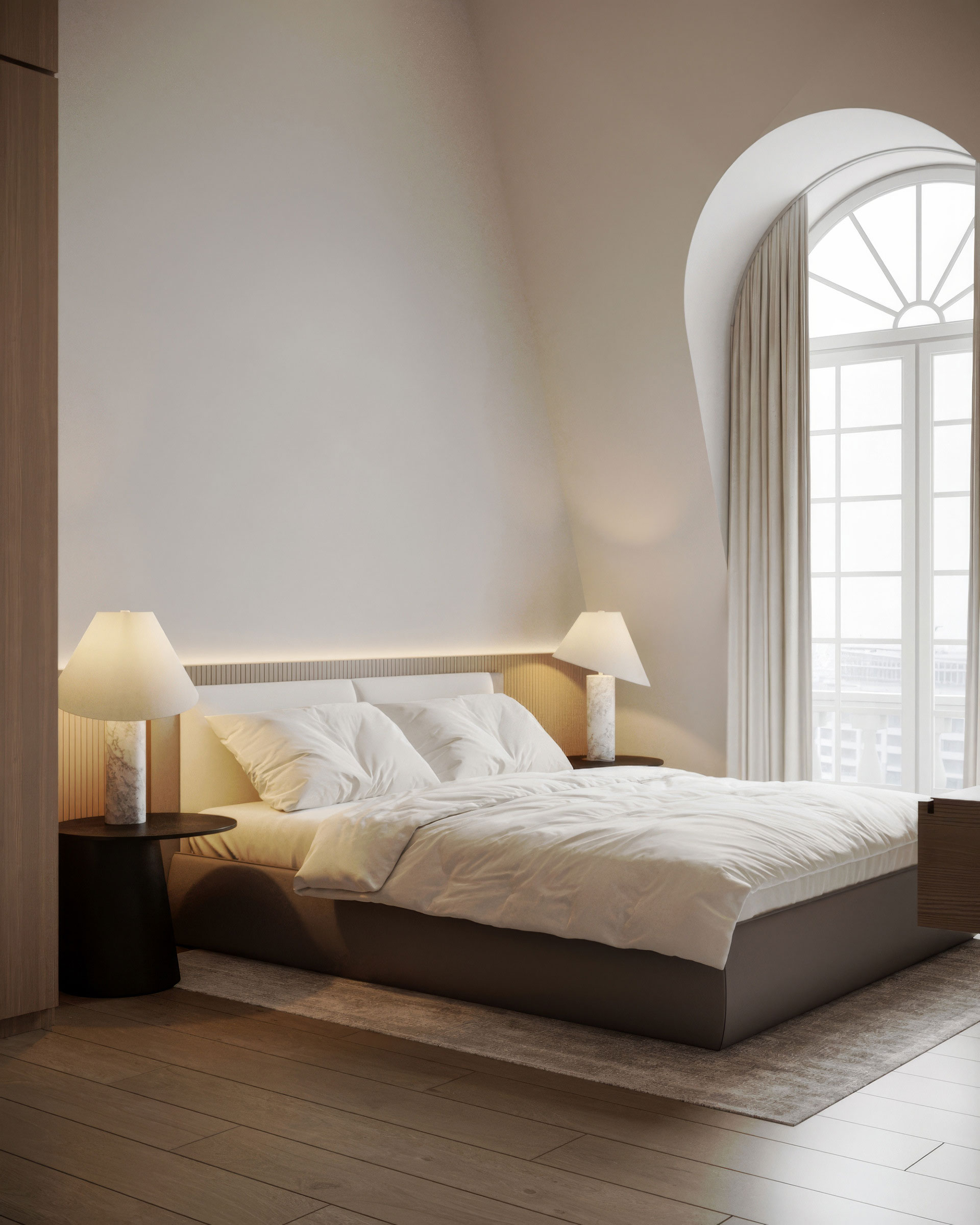 Knightsbridge Residence — interior design & visualization, image 2